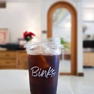เมนูของร้าน binks coffee bar -