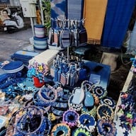 บรรยากาศ ถนนคนเดินผ้าคราม