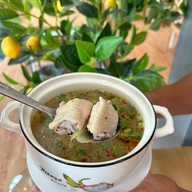 แฉล้มตำไทบ้านหมูคลุกฝุ่น @ศรีสมานคลองประปา นนทบุรี