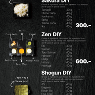 เมนูของร้าน JUNICHI Japanese Restaurant