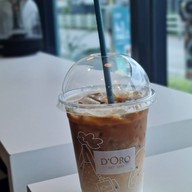 เมนูของร้าน D’oro Coffee โรงพยาบาลราชพิพัฒน์