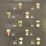 เมนู Bangkok Espresso Bar