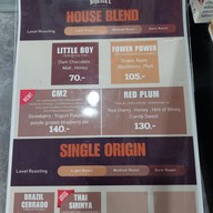 เมนู Shelter Specialty Coffee มหาวิทยาลัยรังสิต