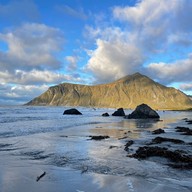 บรรยากาศ Skagsanden beach
