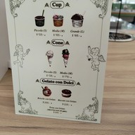 เมนู Grazia Gelato & Coffee CentralWorld CentralWorld