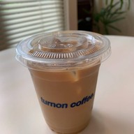 เมนูของร้าน turn on coffee