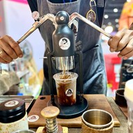 บรรยากาศ โรงคั่วกาแฟหม้อดินลุงหวัง