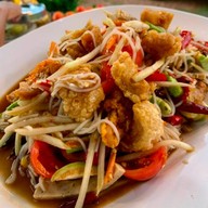 เมนูของร้าน ตำนัวสัปปโคน สาขาเดอะนารา