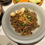 เมนูของร้าน ชุ่ม อาหารพื้นเมือง @ กลางเวียง กลางเวียง