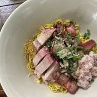 เมนูของร้าน เม้งฮะเส็ง หมูแดงย่างเตาถ่าน นครปฐม