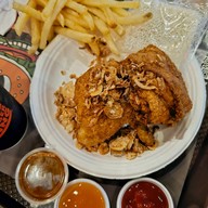 เมนูของร้าน Burger King ปั๊ม ปตท. ถนนพรานนก Drive Thru