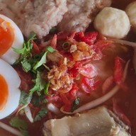 โจ๊ก ข้าวต้ม ต้มเลือดหมู โดยลุงปอ เทิดราชัน น้องมะนาว