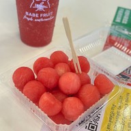 เมนูของร้าน Babe Fruit - เบ๊บฟรุ๊ต ตลาดสดธนบุรี