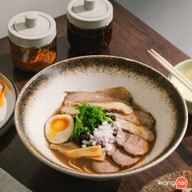 MAO Ramen(ข้าวหน้าเนื้อ เกี๊ยวซ่า ไก่คาราอาเกะ) Mao