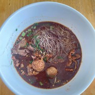 เมนูของร้าน ก๋วยเตี๋ยวเรือบางกร่าง ปาล์มไอส์แลนด์