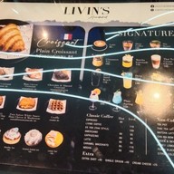 เมนู LIVINS COFFEE Pattaya