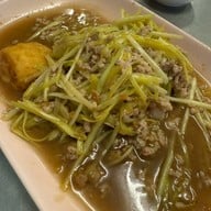 เมนูของร้าน ข้าวต้มนายเจือ ตลาดวัดโพธิ์ Wat pho