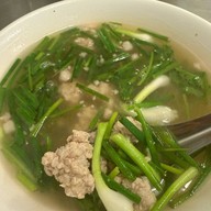 เมนูของร้าน ข้าวต้มนายเจือ ตลาดวัดโพธิ์ Wat pho