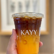 เมนูของร้าน KAYY COFFEE MATCHA & ORANGE โปรกาแฟส้ม สุดคุ้ม