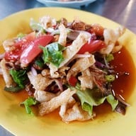 เมนูของร้าน ร้านริมเขื่อน ซีฟู้ด (ร้านกลาง)เจ้าเก่าเท่านั้น