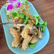 เมนูของร้าน ร้านเฮงอุดมเจริญโภชนา ข้าวต้มบาทเดียว บางขุนเทียน-ชายทะเล