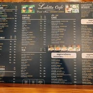 เมนู Lalitta Café จังหวัดเชียงราย