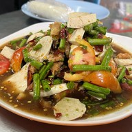 เมนูของร้าน ส้มตำป้าป่อง เจ็ดยอด