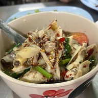 เมนูของร้าน ส้มตำป้าป่อง เจ็ดยอด
