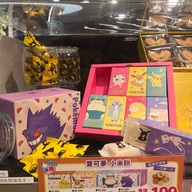 เมนูของร้าน Pokemon Center Taipei