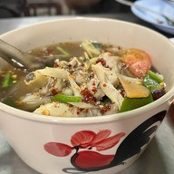 เมนูของร้าน ส้มตำป้าป่อง เจ็ดยอด