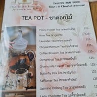 เมนู Charlotte House Cafe&Tea กาญจนบุรี