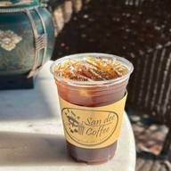 เมนูของร้าน San Dee Coffee