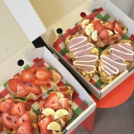 เมนูของร้าน ณอชอ croffle, coffee and matcha สายไหม76