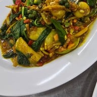 เมนูของร้าน พ.เย็นตาโฟกุ้งทอด -