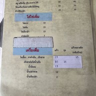 เมนูของร้าน บะหมี่ 60 ปี พุทธมณฑลสาย 2