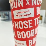 เมนูของร้าน Nose tea เซ็นทรัลชิดลม (Central Chidlom)