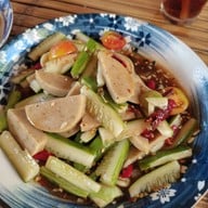 เมนูของร้าน ส้มตำบ้านสวน