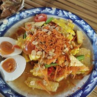 เมนูของร้าน ส้มตำบ้านสวน