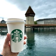 เมนูของร้าน Starbucks Luzern kapellbrücke