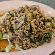 หนูเล็ก ตำถาด-ปลานิลเผาถาด บางรักบาร์ซ่า