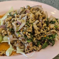 หนูเล็ก ตำถาด-ปลานิลเผาถาด บางรักบาร์ซ่า