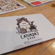เมนู Caturday cat cafe