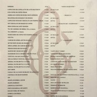 เมนู Antico Caffè Greco