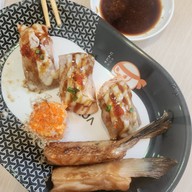 เมนูของร้าน ซูชินินจา เมืองตรัง