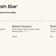 เมนู Burger & Lobster Knightsbridge