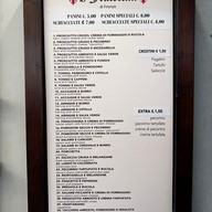 เมนู I Fratellini Firenze