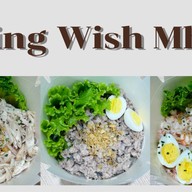เมี่ยง wish หมี่ (เมี่ยงหมูสามชั้น หมี่ไก่ฉีก) ปากเกร็ด