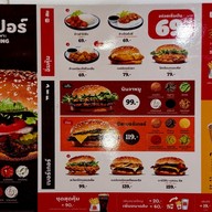 เมนู Burger King ปตท. พรานนก  (ขาเข้า) ไดรฟ์ทรู