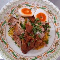 เมนูของร้าน ขาหมูหลังจวน