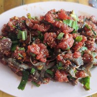 🌶️🍲อีสานแซ่บ ส้มตำ ลาบ ก้อย🍲🌶️ ปั้มคาลเท็กบางวัวขาออก ติดโรงงานเจเทค บางวัว
